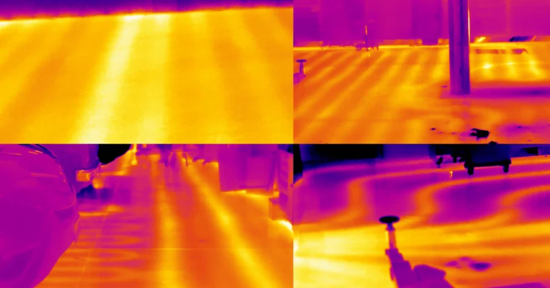 climate change detection using thermal cameras