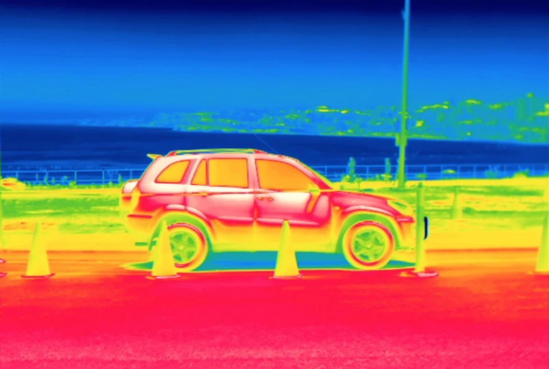GTEK Thermal Images Reveals Hot Car Dangers for Young Children